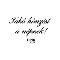 TipikbyDetti handmade magyar vicces hungarian Sticker
