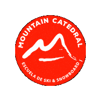 EscuelaMountain snow ski mountain snowboard Sticker