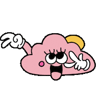 Cloud Weather Sticker by TeamSKIP