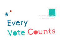 Vote Voting Sticker by California College of the Arts