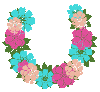 Travel Flower Sticker by Sally Trubella Travels