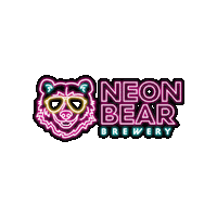 Beer Neon Sticker by NeonBearBrewery