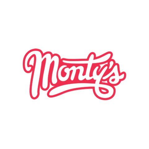 snowflakes monty Sticker by Monty's Good Burger