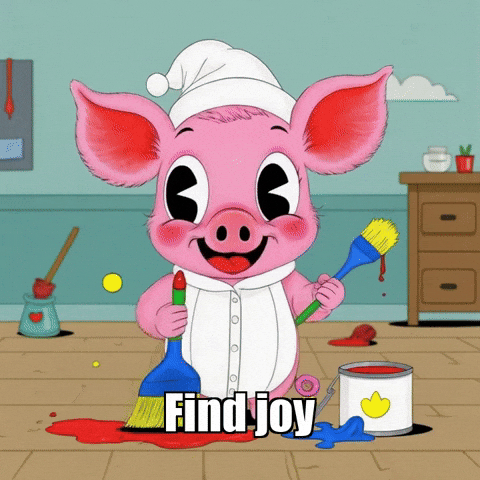 Joy Wisdom GIF by The Pigasso