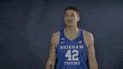 Byu Basketball Gocougs GIF by BYU Cougars
