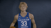 Byu Basketball Gocougs GIF by BYU Cougars