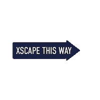 XscapeUK fun arrow point adventure Sticker