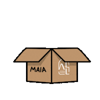 AllStudio dog caixa maia allstudiodesign Sticker