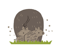 Cartoon Cutout Sticker