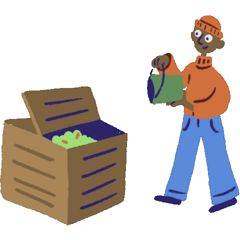 Waste Tri Sticker by Ivry94