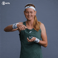 Tennis Eat GIF by WTA