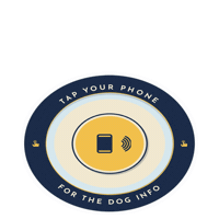 East Sussex Dog Sticker