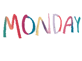 PrimaPanda rainbow monday daysoftheweek primapanda Sticker