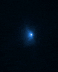 JHUAPL nasa impact hubble dart GIF