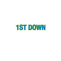 Football First Down Sticker by GPB Sports