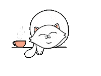 Happy Coffee Time Sticker