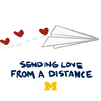 Valentines Day Sticker by University of Michigan