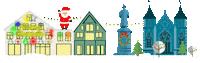 Merry Christmas Sticker by Stavanger Sentrum AS