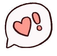 Heart Sticker by sleepiest