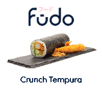 FudoSushi crunch sushi roll zaandam fudo sushi Sticker