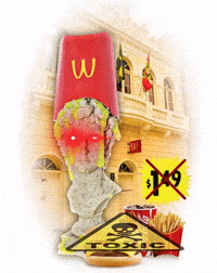 Consume Digital Collage GIF by Database數據