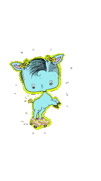 Scooter Tobo Sticker by MonaDesenhando