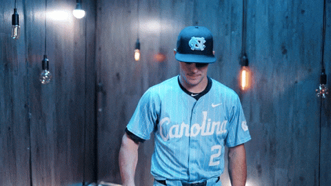 University Of North Carolina Baseball GIF by UNC Tar Heels