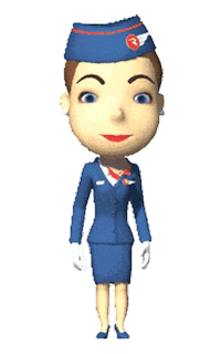 stewardess Sticker by Rossiya Airlines
