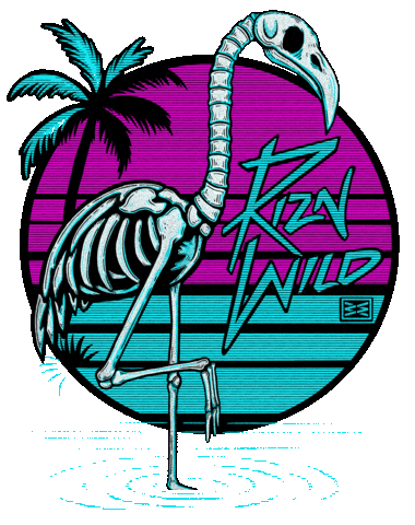 Party Summer Sticker by RIZNWILD