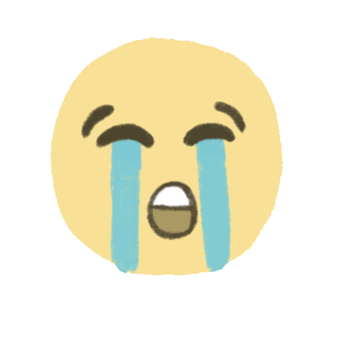 cry emoji Sticker