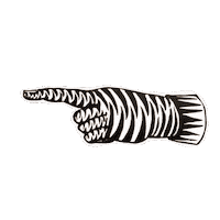 Click Here This Way Sticker