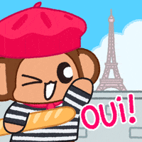 France Yes GIF by Chimpers