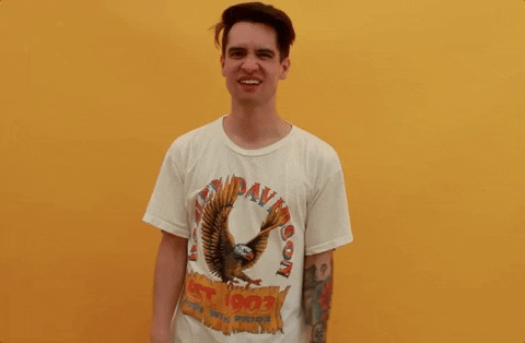 #brendon urie #panic at the disco #tongue out #bleurgh #tongue #biggestweekend #biggest weekend GIF by BBC Radio 1’s Biggest Weekend