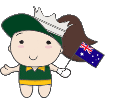 Australia Crown Sticker by LPGA