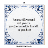 Humor Spreuk Sticker by Tegelspreuken.nl