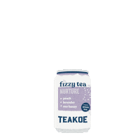 Teakoe_Tea drink tea purple bubbles Sticker
