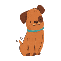 anahineiro dog perro Sticker