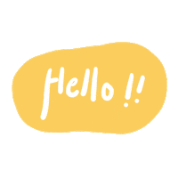 Shiaoisbored hello illustration hi aesthetic Sticker