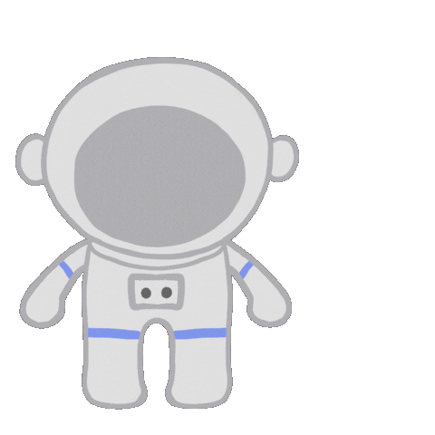 Spaceman Sticker