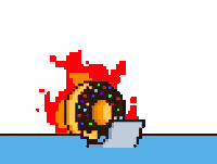 Angry Wake Up Sticker by Potatozzz by 9GAG