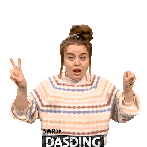 Hand Sticker by DASDING