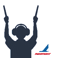 Travel Landing Sticker by Piedmont Airlines