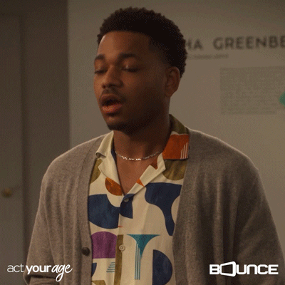 Act Your Age Wow GIF by Bounce
