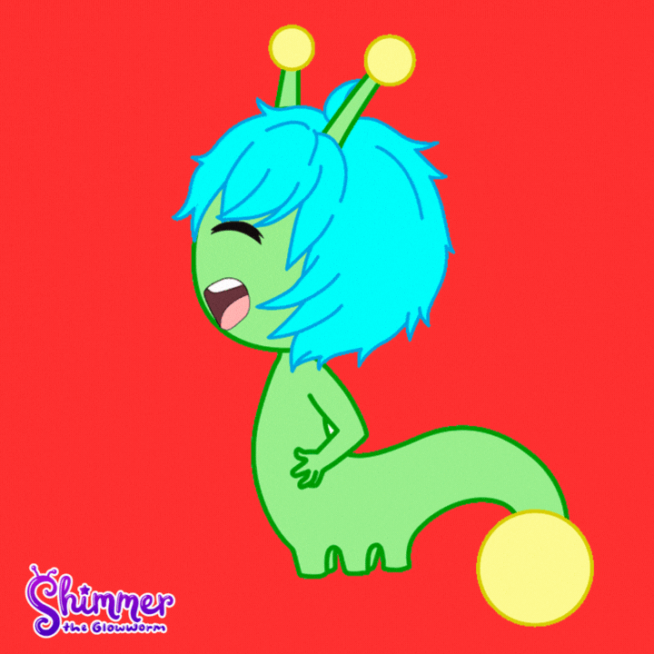 Ha Ha Lol GIF by ShimmertheGlowworm