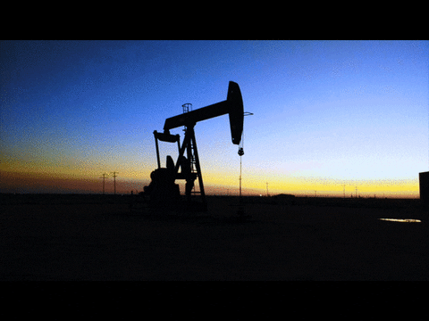 pumpjack producing GIF