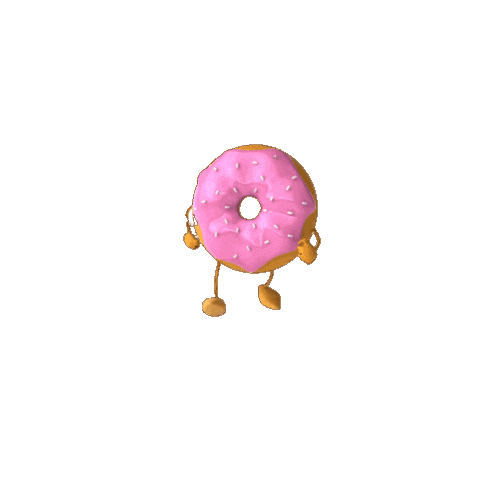Donuts Sticker
