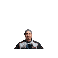 ROBARTWORK art skull handmade artwork Sticker