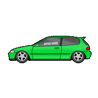 Honda Cars Sticker by ImportWorx