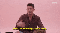 Now I'm Thinking of the Song