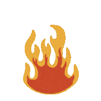 samxlopez hot fire flame flames Sticker